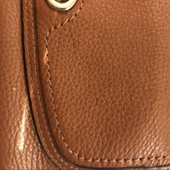 👛 COACH 👛 leather turnlock brown wallet - Picture 8 of 8